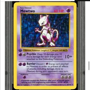 I have a few rare Pokémon cards out my stash.